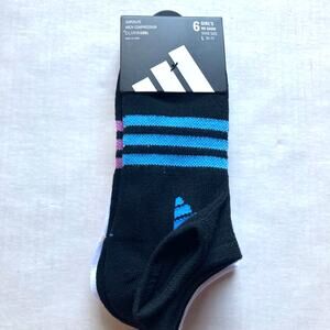 Adidas Girls Superlite Arch Compression Climacool Sports Socks SZ 5Y-7Y